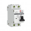 Выключатель автоматический диф. тока 1п+N С 16А 30мА тип АС эл. 4.5кА АД-12 Basic EKF DA12-16-30-bas от компании "Nevatel"