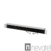 ЦМО Блок розеток Rem-10 без шнура с инд., 6 Schuko, 5 IEC 60320 C13, вход IEC 60320 C14, 10A, алюм., от компании "Nevatel"