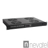 Hyperline TRFA-MICR-4F-RAL9004 Модуль вентиляторный 19", 1U, глубиной 290мм, с термостатом и 4-я вен от компании "Nevatel"