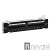 Exegate EX256754RUS Патч-панель UTP настенная 12 port кат.5e, Exegate,  разъём KRONE&110 (dual IDC) от компании "Nevatel"