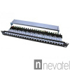 Hyperline PP3-19-24-8P8C-C5E-SH-110D Патч-панель 19", 1U, 24 порта RJ-45 полн. экран., категория 5e, от компании "Nevatel"