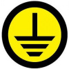 Знак "Земля" круглый d20мм EKF an-1-04 от компании "Nevatel"