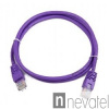 Bion Патч корд UTP кат.5e CCA, 3м, фиолетовый [BCL-PP12-3M/V] от компании "Nevatel"