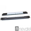 Hyperline PP3-19-16-8P8C-C5E-110D Патч-панель 19", 1U, 16 портов RJ-45, категория 5e, Dual IDC, ROHS от компании "Nevatel"