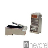 Hyperline PLUG-8P8C-U-C5-SH Разъем RJ-45(8P8C) под витую пару, категория 5e, экранированный 1шт от компании "Nevatel"