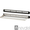 Hyperline PPBL3-19-24-SH-RM Модульная патч-панель 19", 24 порта, Flat Type, 1U, для экранированных и от компании "Nevatel"