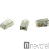 5bites US060A (US006A) Коннектор  RJ-45 8p8c, зол.напыление, экран. (1шт) от компании "Nevatel"